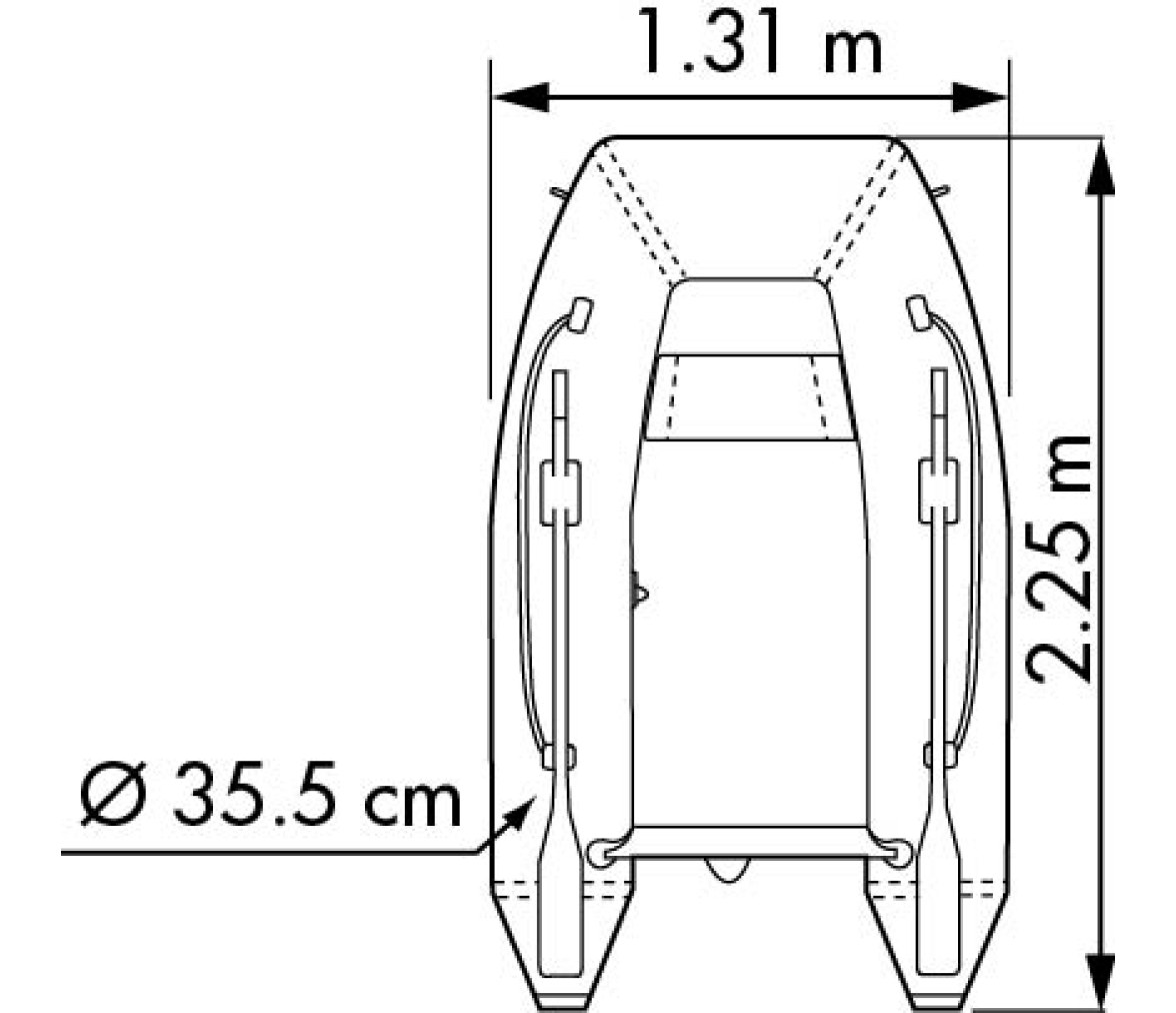 Plastimo Embarcacion Neumatica Horizon 230B