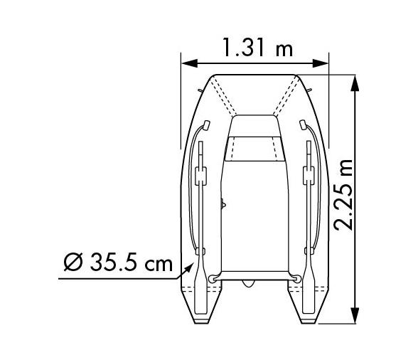 Plastimo Embarcacion Neumatica Horizon 230B