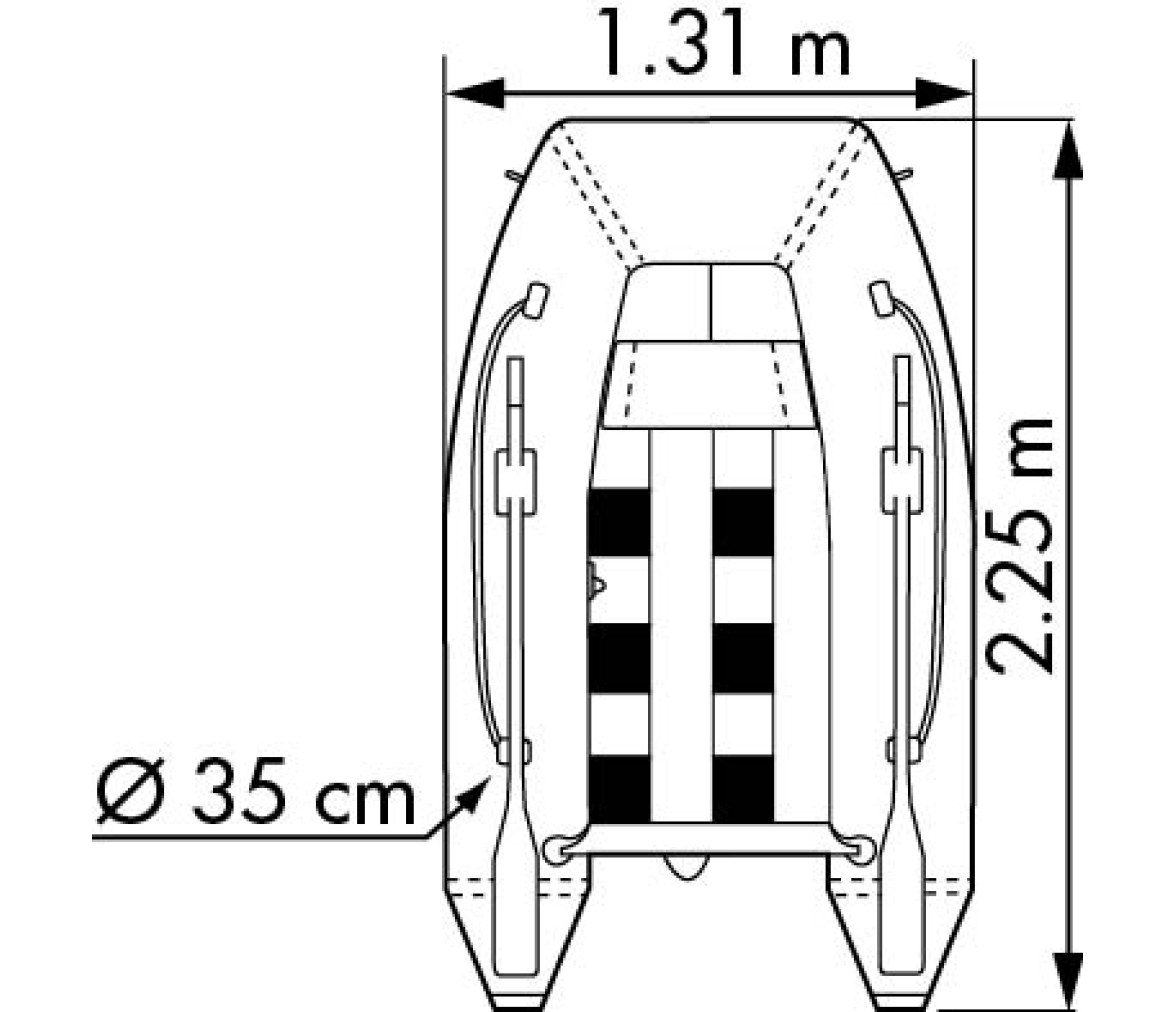 Plastimo Embarcacion Neumatica Horizon 230S