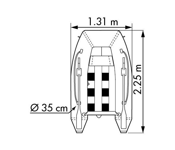 Plastimo Embarcacion Neumatica Horizon 230S