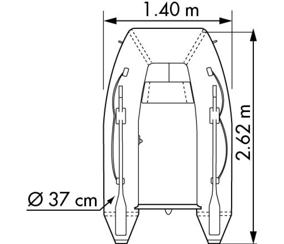 Plastimo Embarcacion Neumatica Horizon 260B
