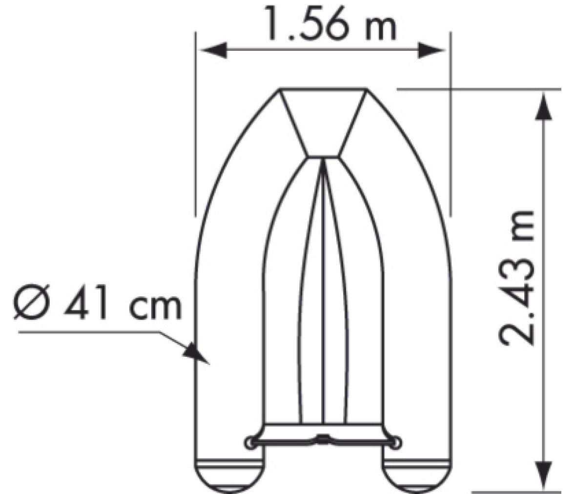 Plastimo Embarcacion Semirrigida Yacht Pri240V