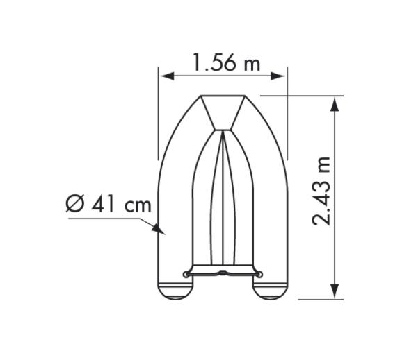 Plastimo Embarcacion Semirrigida Yacht Pri240V