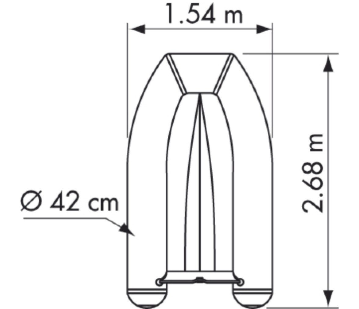 Plastimo Embarcacion Semirrigida Yacht Pri270V