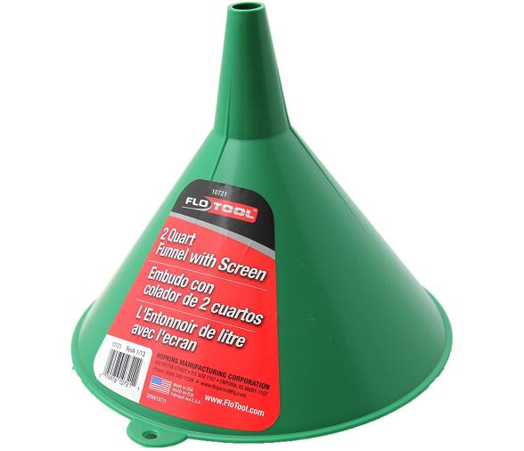Embudo con Filtro de Malla 2 Litros