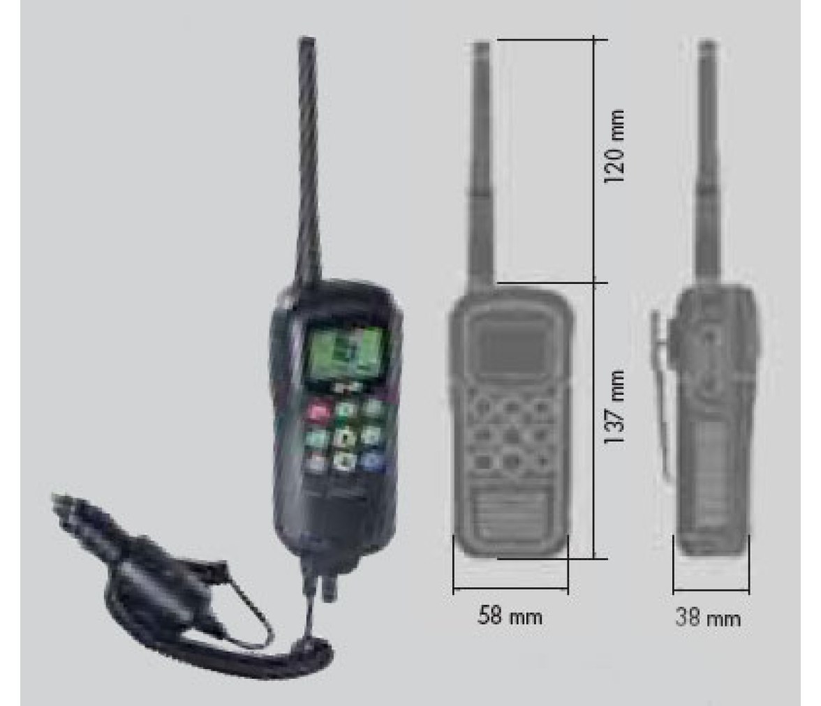 Emisora Portail VHF SX-300 Plastimo