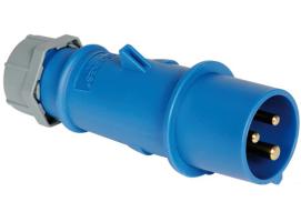 Enchufe de Pantalan 3 polos macho 16A