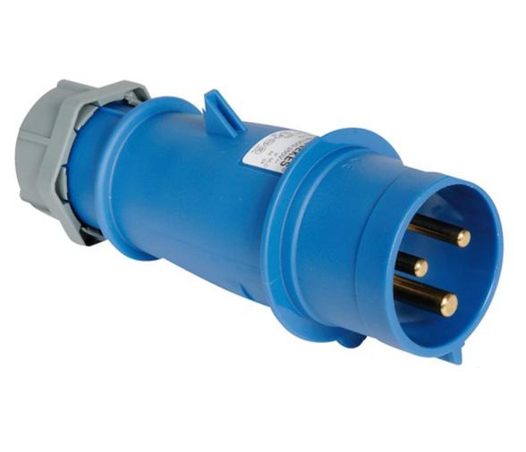 Enchufe de Pantalan 3 polos macho 32A