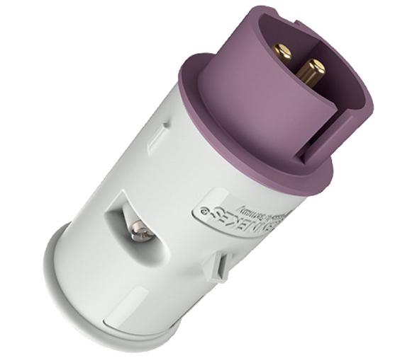 Enchufe de Pantalan Macho 2 Polos