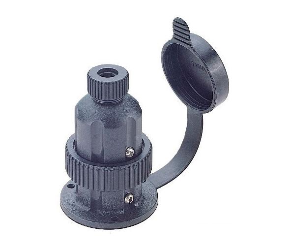 Enchufe Estanco de Cubierta de Plastico 15 A