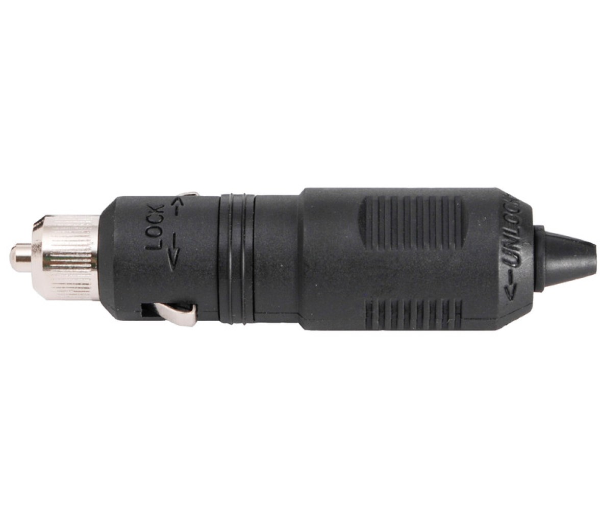 Enchufe + fusible y LED rojo