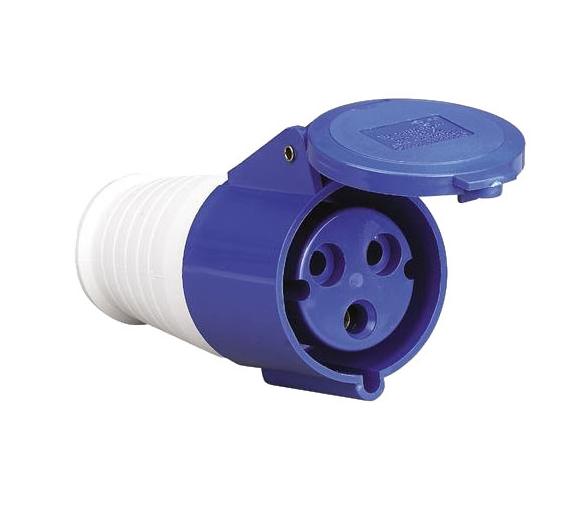 Enchufe Hembra con Tapa 16A Lalizas