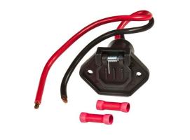 Enchufe Zocalo Macho para motor electrico 12V