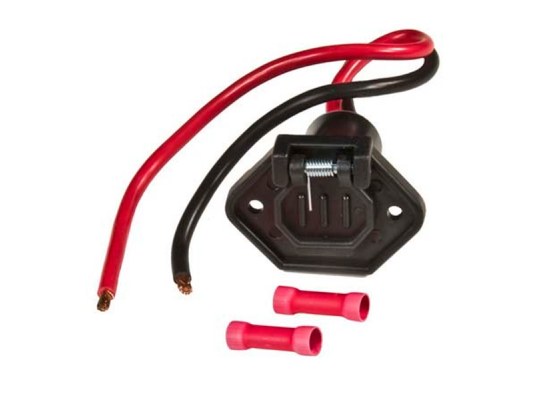 Enchufe Zocalo Macho para motor electrico 12V