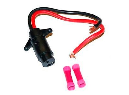 Enchufe Zocalo Hembra para motor electrico 12V