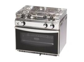 ENO Horno-Cocina Inox Grand Large - 2 Fuegos + Grill