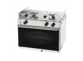 >ENO 2 burner stove - Enamelled oven