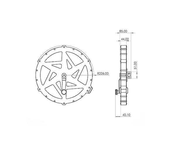 Carrete de Cincha Ultra Resistente Evo Reel