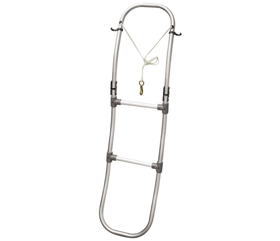 Escalera de Aluminio 3 Peldaños para Neumaticas