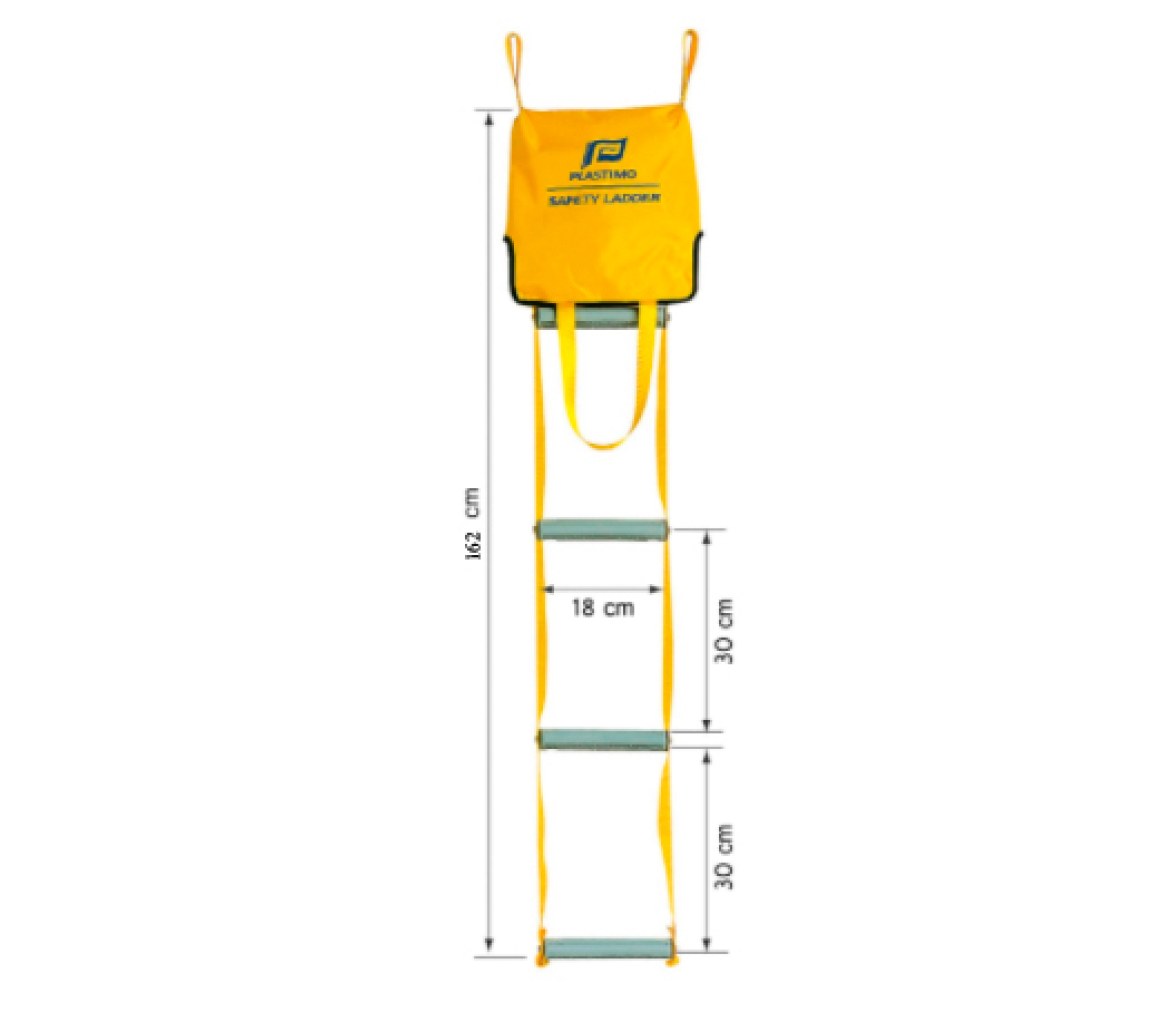 Escalera de Emergencia 5 Peldaños Plastimo
