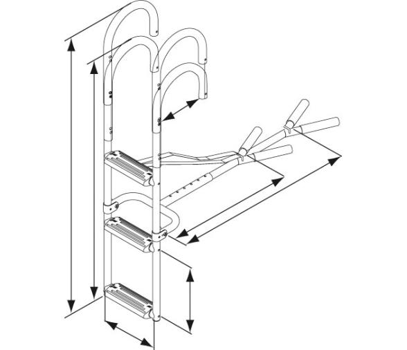 Escalera de Proa Plastimo