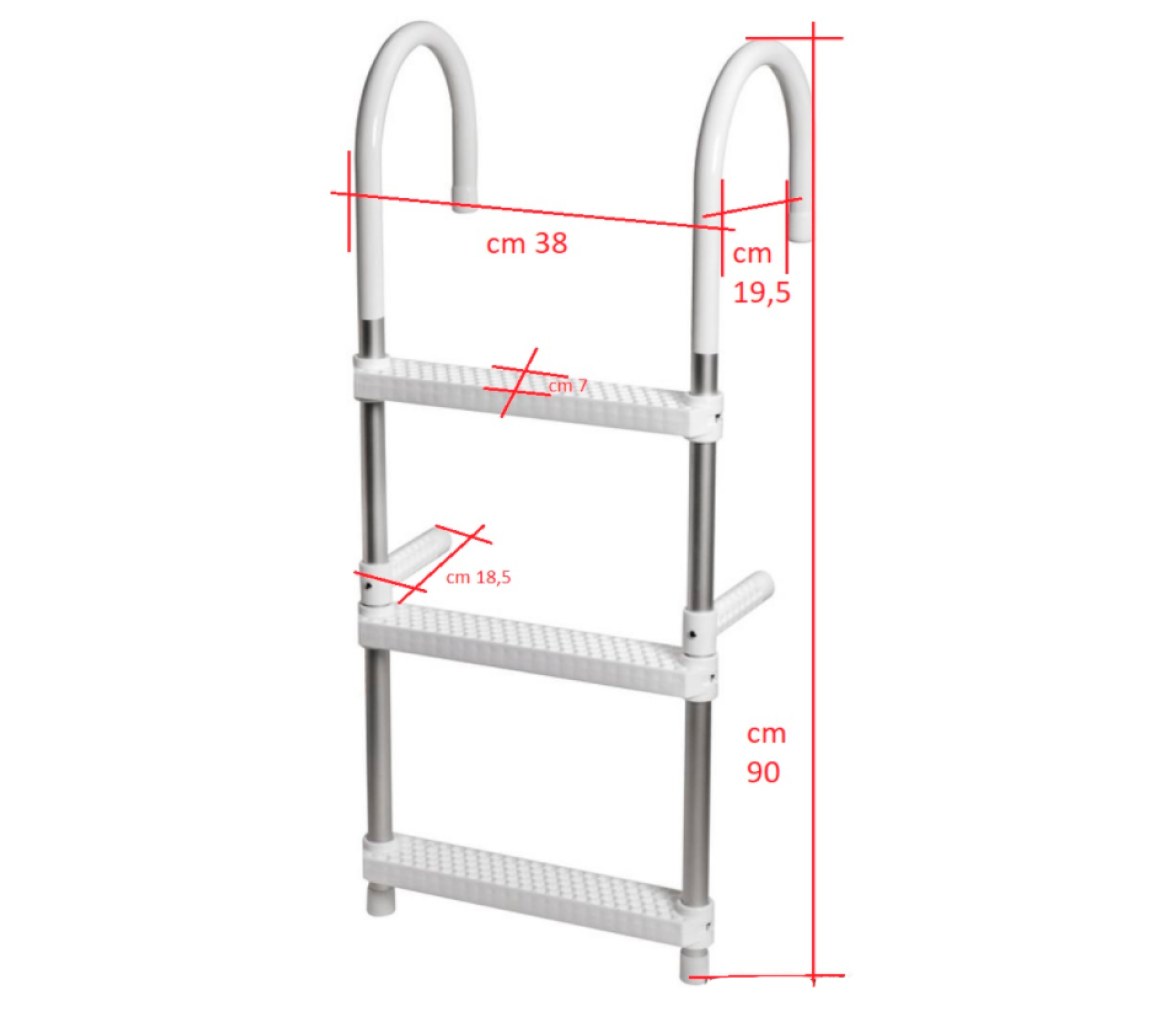 Escalera Eco Brazo Plegables