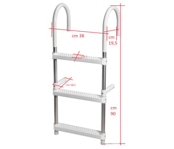 Escalera Eco Brazo Plegables