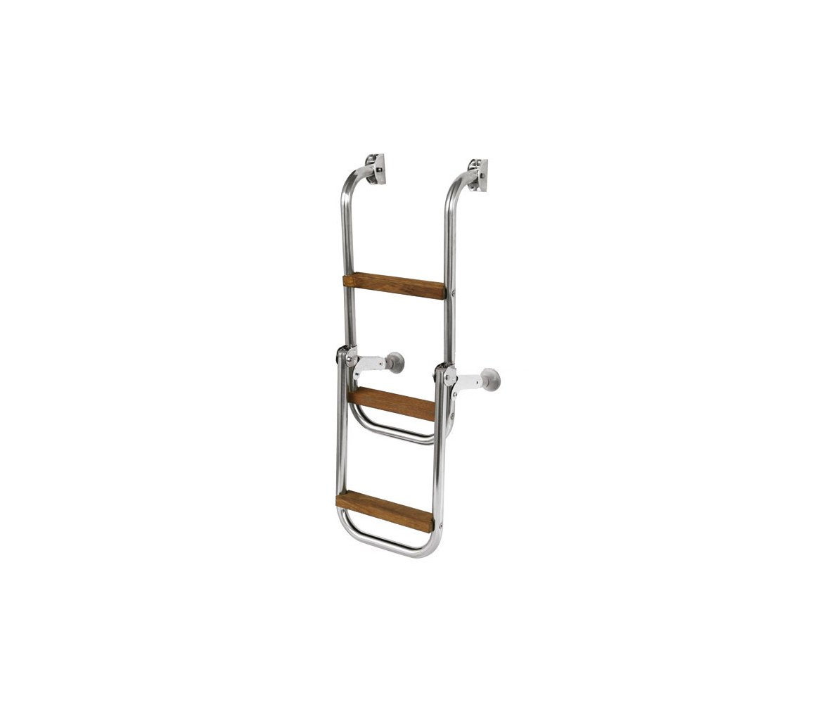 Escalera Inox Plegable modelo Kappa