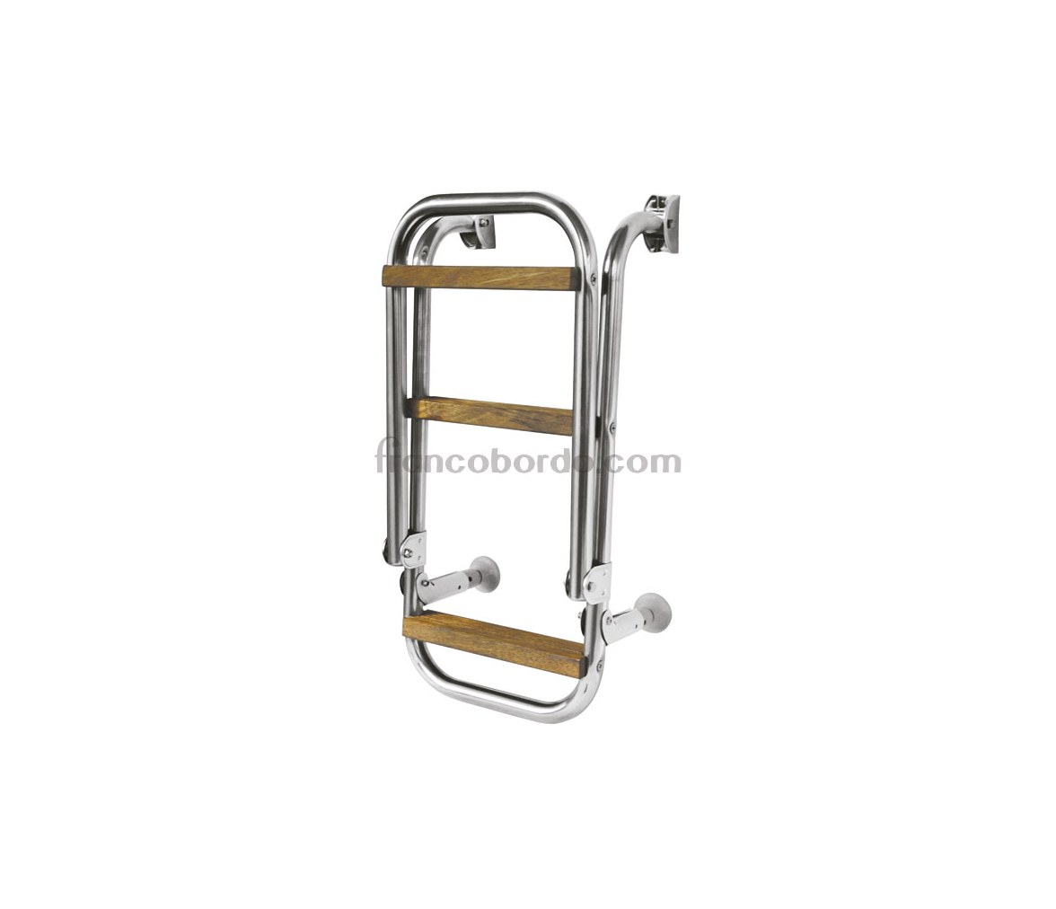 Escalera Inox Plegable modelo Kappa