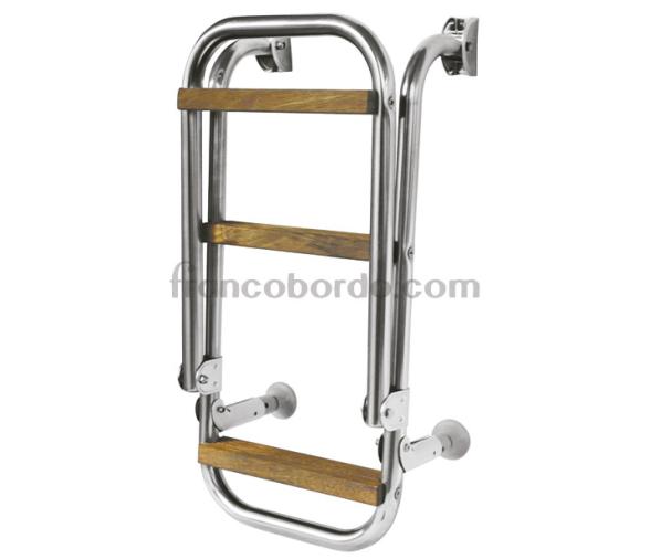Escalera Inox Plegable modelo Kappa