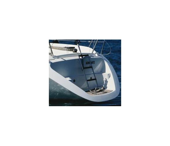 Escalera para Espejo de Popa con Faldon o con Plataforma Plastimo