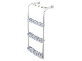 Escalera para Espejo de Popa con Faldon o con Plataforma Plastimo