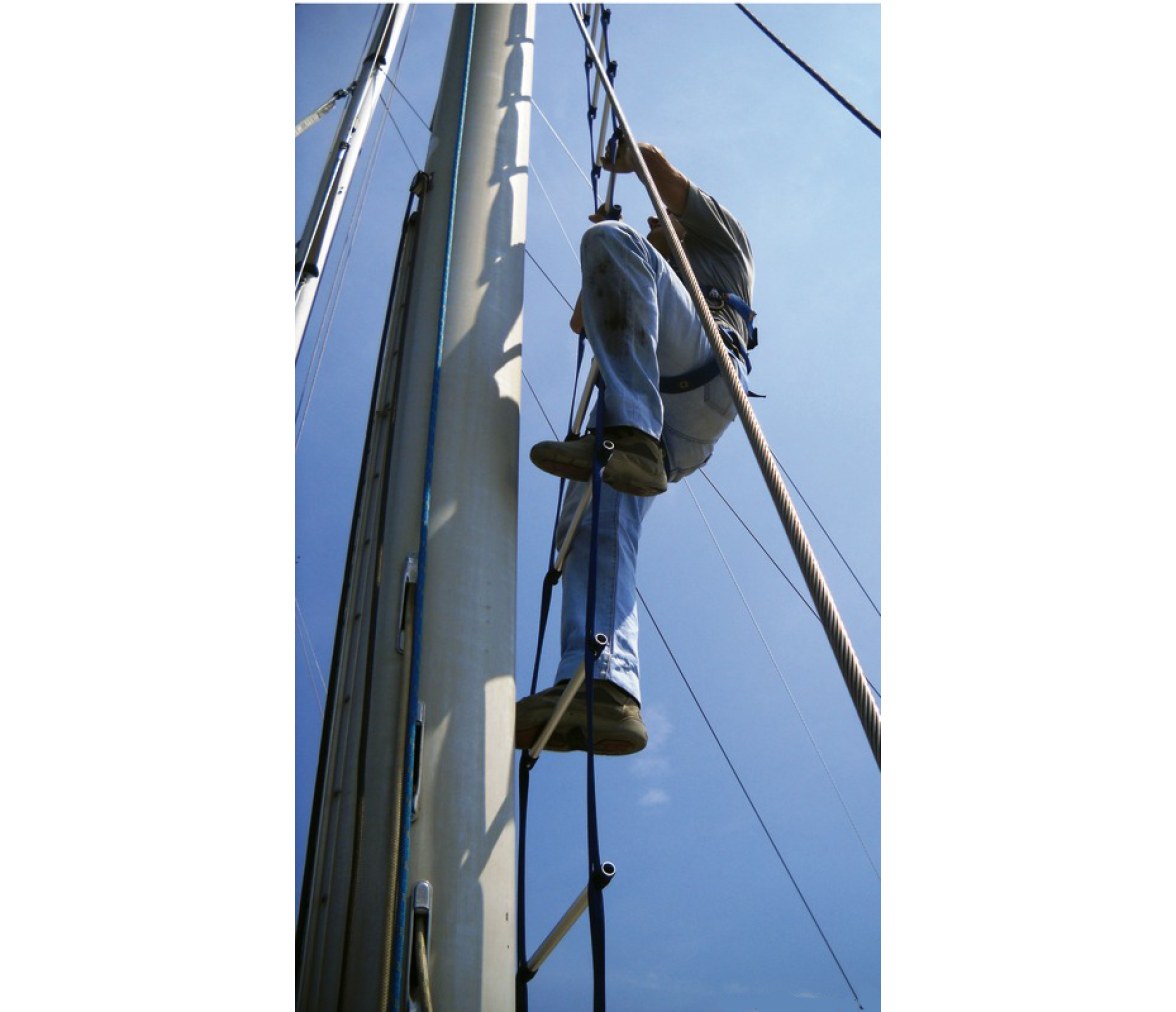 Anti Torsion Ladder for Mast Climbing