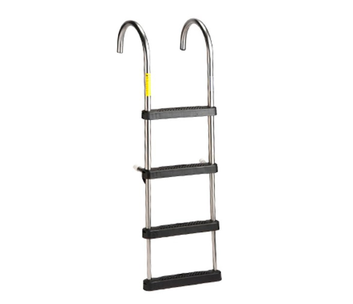 Garelick Escalera Plegable 4 Peldaños y Montaje de Polietileno