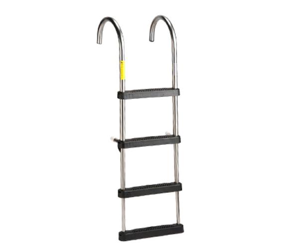 Garelick Escalera Plegable 4 Peldaños y Montaje de Polietileno