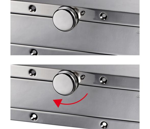 Escalera Plegable con Caja Acero Inoxidable Cierre Manual