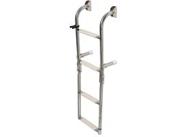 Escalera Plegable Inox 5 Peldaños