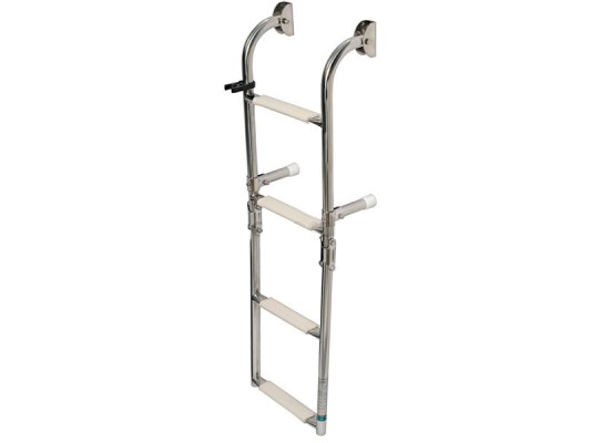 Escalera Plegable Inox 5 Peldaños
