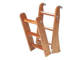 Escalera Plegable Madera 4 o 6 Peldaños