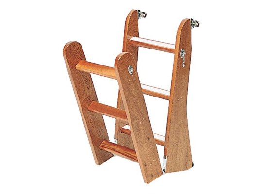 Escalera Plegable Madera 4 o 6 Peldaños