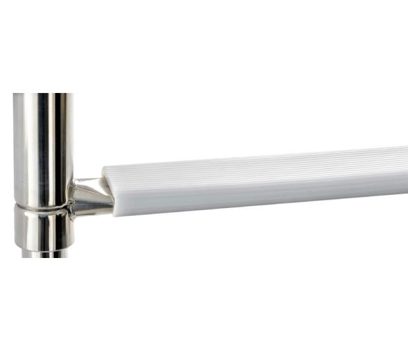 Escalera Telescopica Acero Inoxidable con Asa