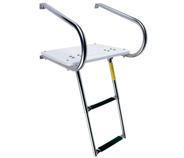 Garelick Escalera Telescópica con 2 asas y peldaños