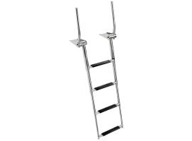 Escalera Telescopica con Asas Instalacion sobre Pasarela