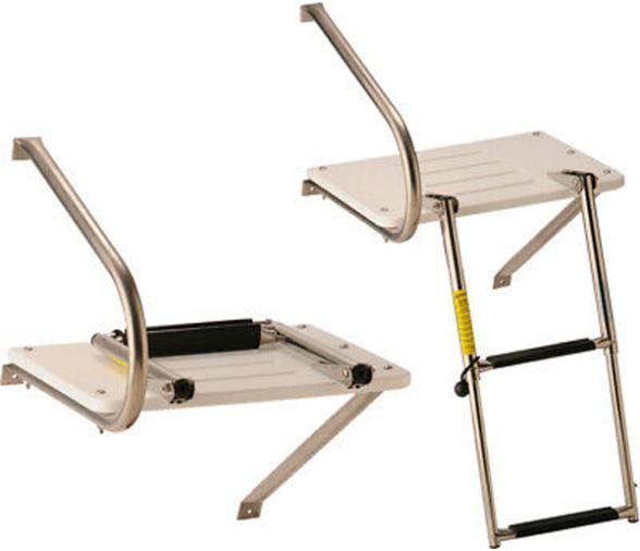 Garelick Escalera Telescopica con Plataforma 46x48 cm