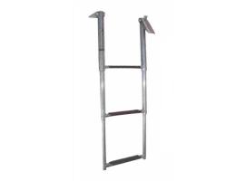 Escalera Telescopica Inox 316 3 Peldaños