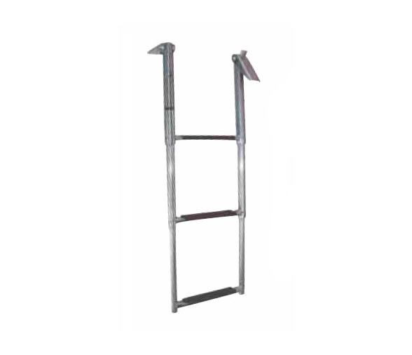 Escalera Telescopica Inox 316 3 Peldaños