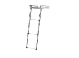 Escalera Telescopica Inox 316 Escamoteable Plastimo
