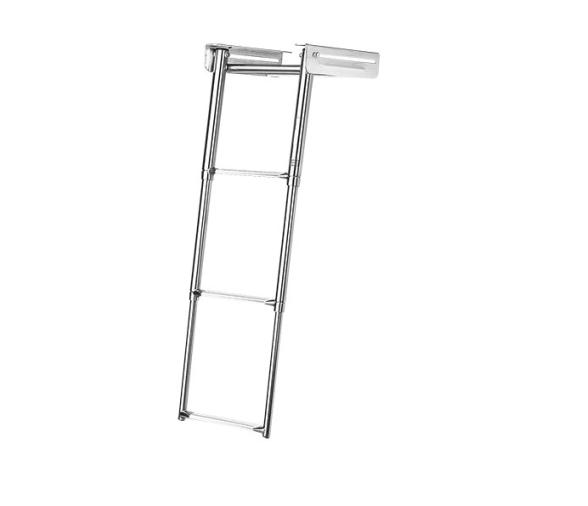 Escalera Telescopica Inox 316 Escamoteable Plastimo
