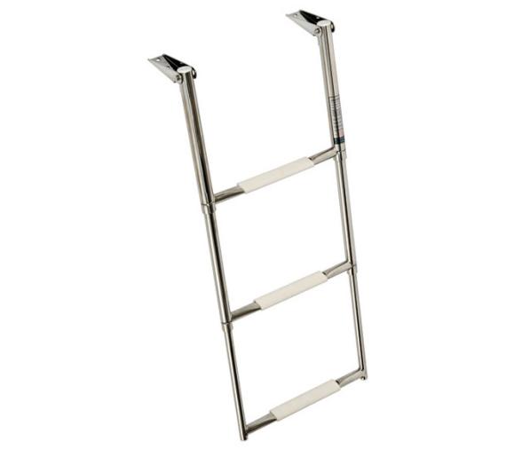 Escalera Telescopica Inox Ancha