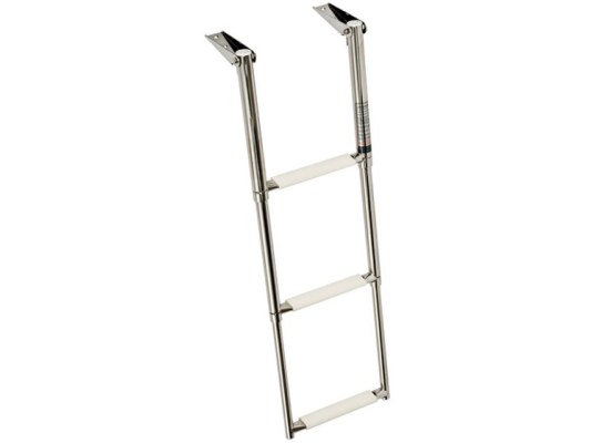 Escalera Telescopica Inox Standard 3 Peldaños
